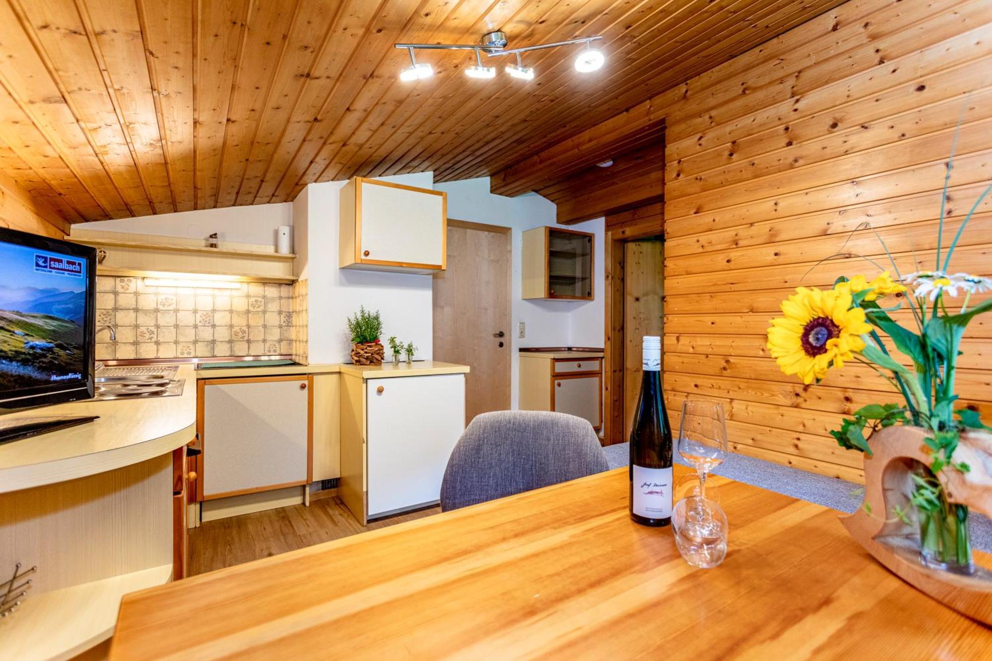 Ferienwohnung Obertaxinghof Saalbach-Hinterglemm Exterior foto